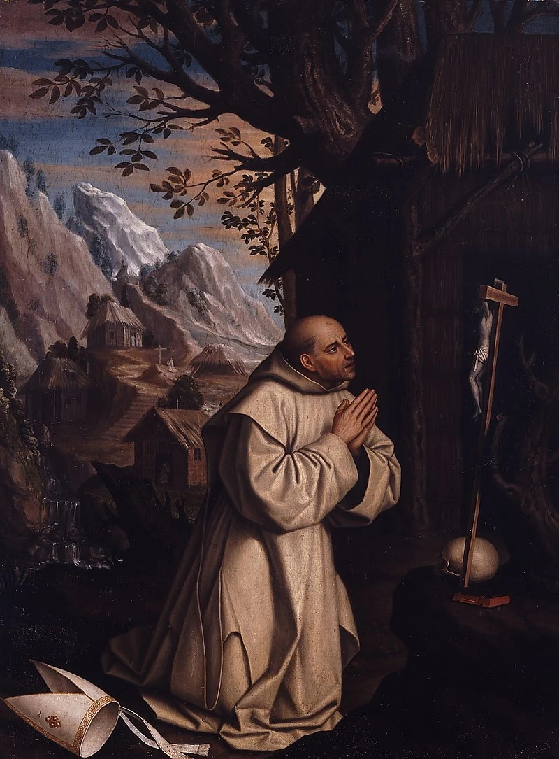 San Bruno di Colonia in preghiera